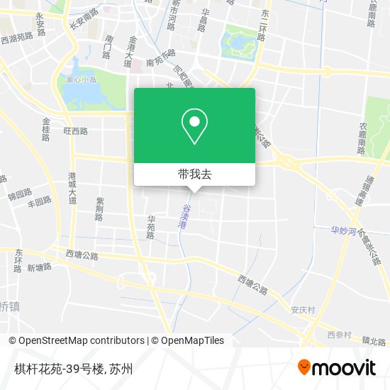 棋杆花苑-39号楼地图