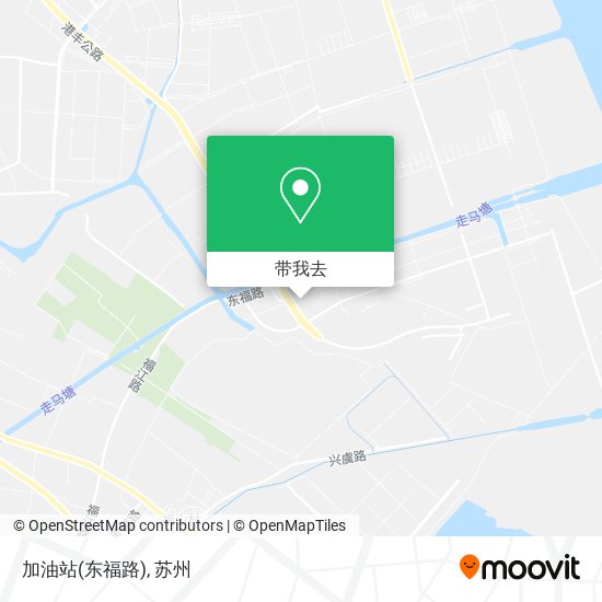 加油站(东福路)地图