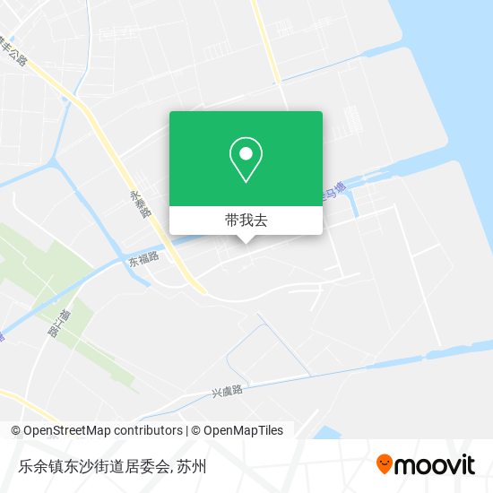 乐余镇东沙街道居委会地图