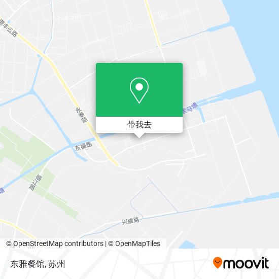 东雅餐馆地图