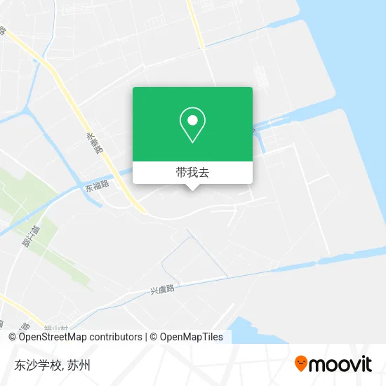 东沙学校地图