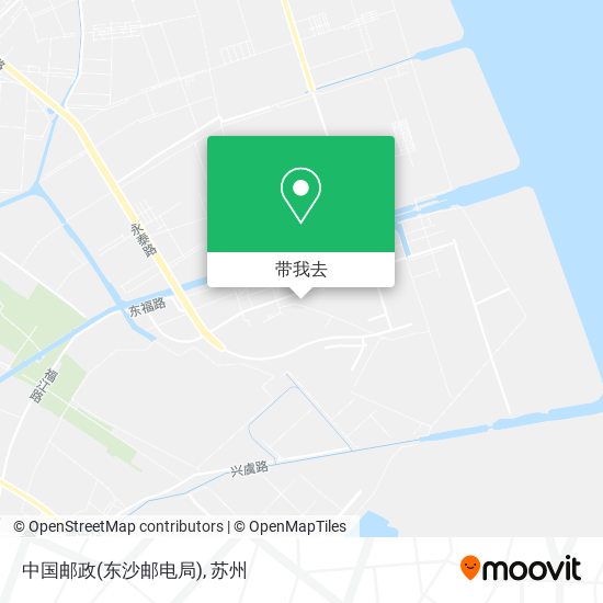 中国邮政(东沙邮电局)地图