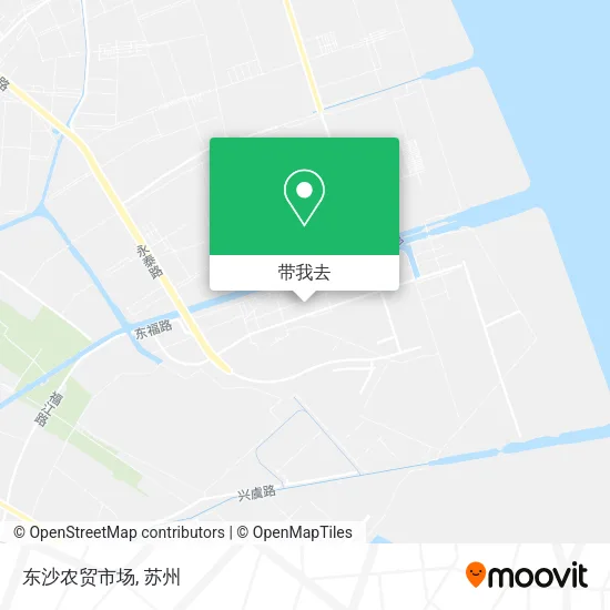 东沙农贸市场地图