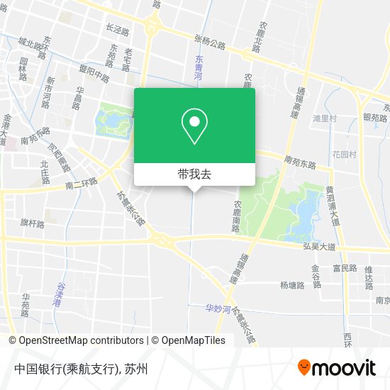 中国银行(乘航支行)地图