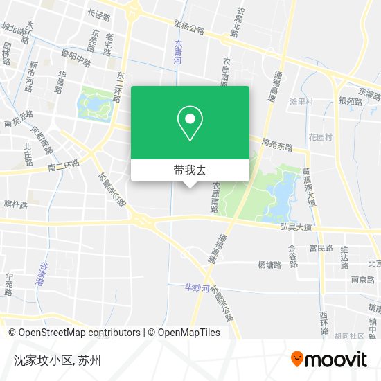 沈家坟小区地图
