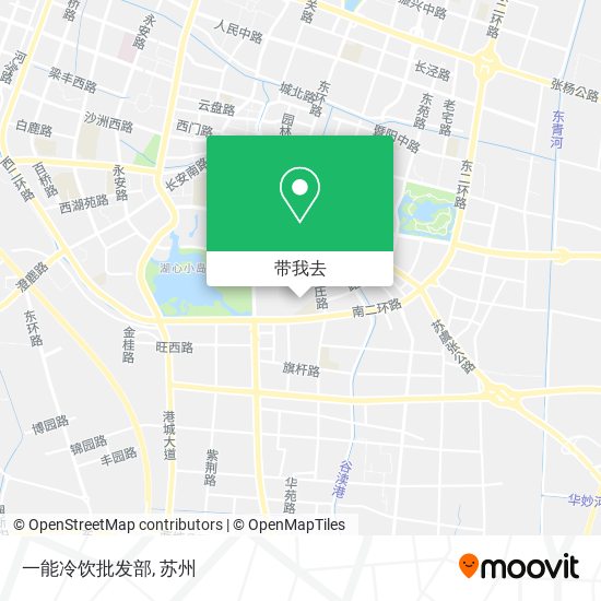 一能冷饮批发部地图