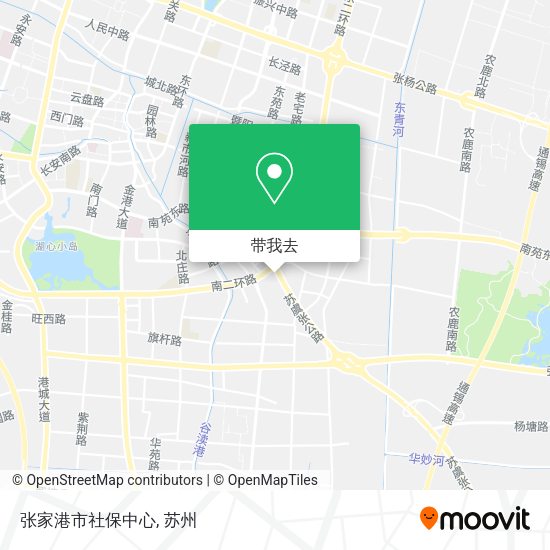 张家港市社保中心地图