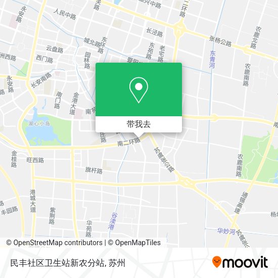 民丰社区卫生站新农分站地图