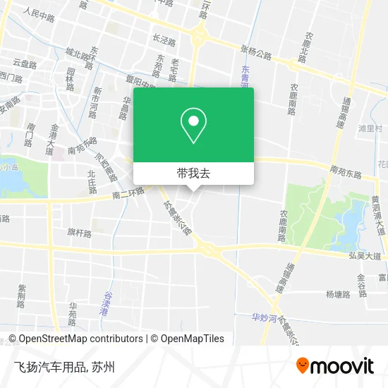 飞扬汽车用品地图