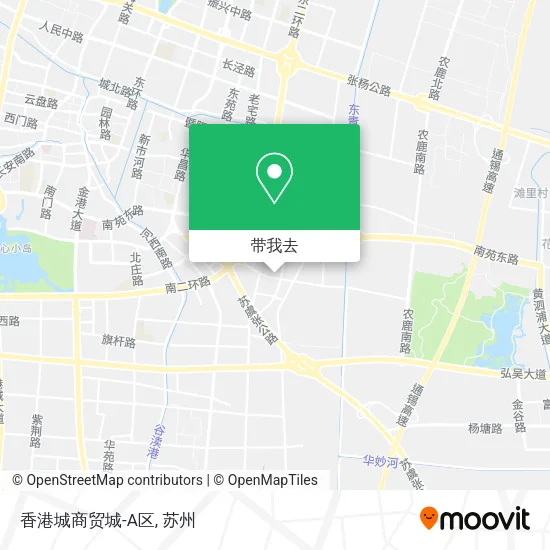 香港城商贸城-A区地图