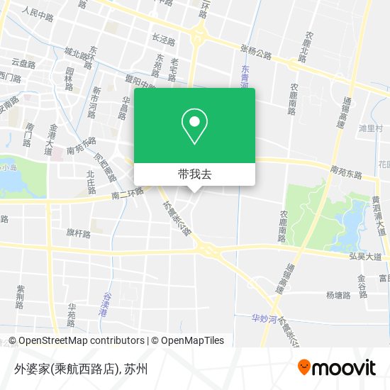 外婆家(乘航西路店)地图