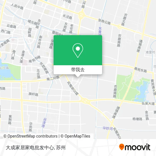 大成家居家电批发中心地图