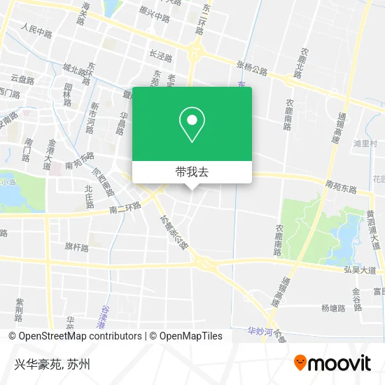 兴华豪苑地图
