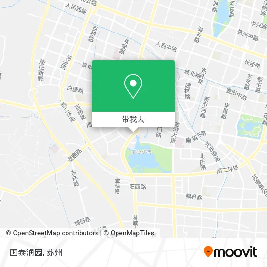 国泰润园地图