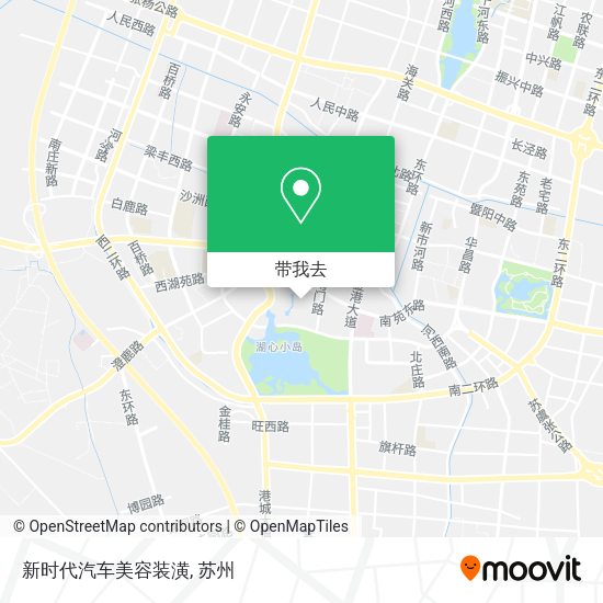 新时代汽车美容装潢地图