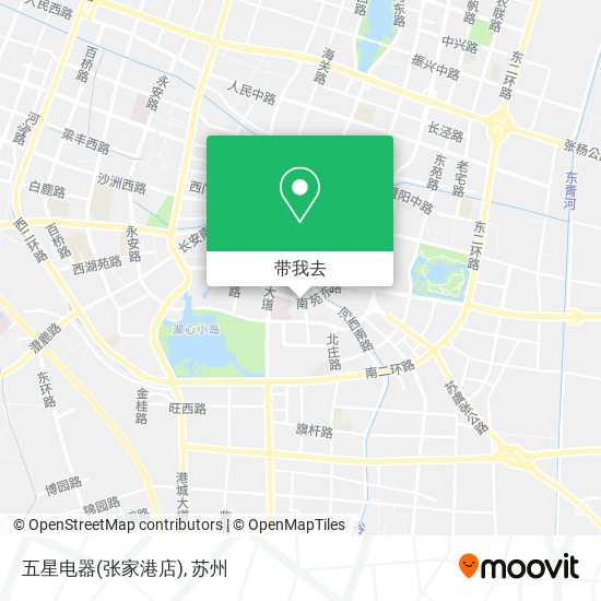 五星电器(张家港店)地图