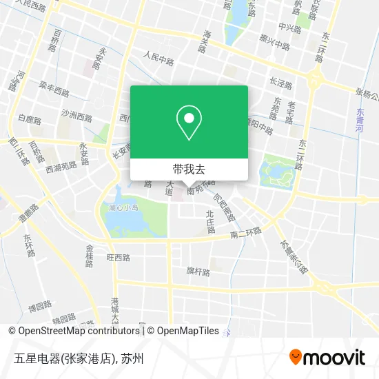 五星电器(张家港店)地图