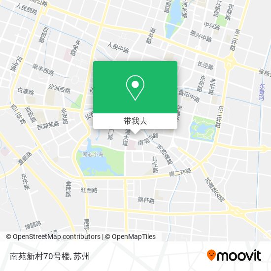 南苑新村70号楼地图