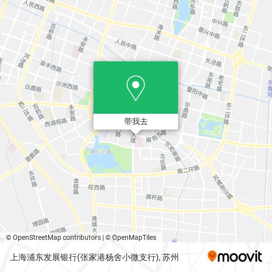 上海浦东发展银行(张家港杨舍小微支行)地图