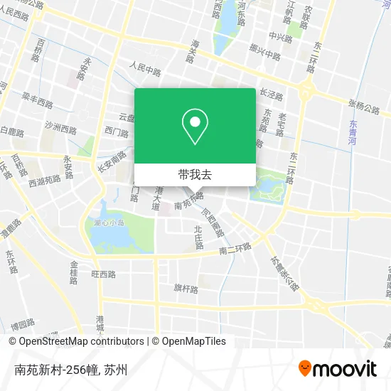 南苑新村-256幢地图