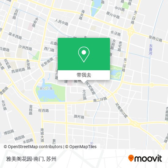 雅美阁花园-南门地图
