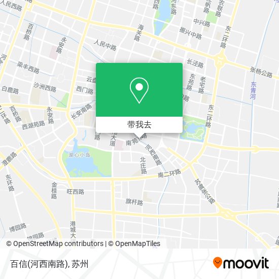 百信(河西南路)地图