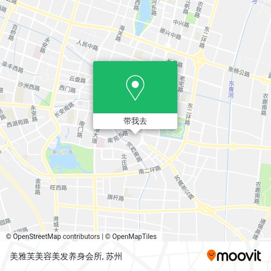 美雅芙美容美发养身会所地图