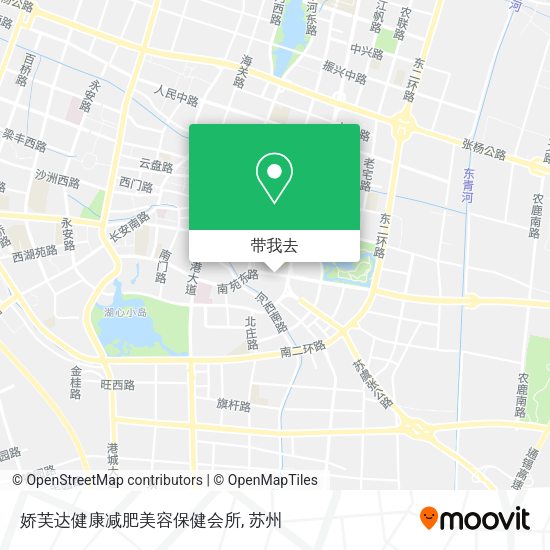 娇芙达健康减肥美容保健会所地图