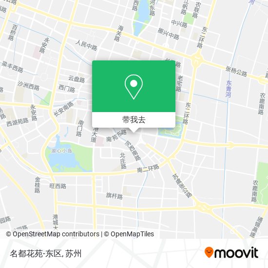 名都花苑-东区地图