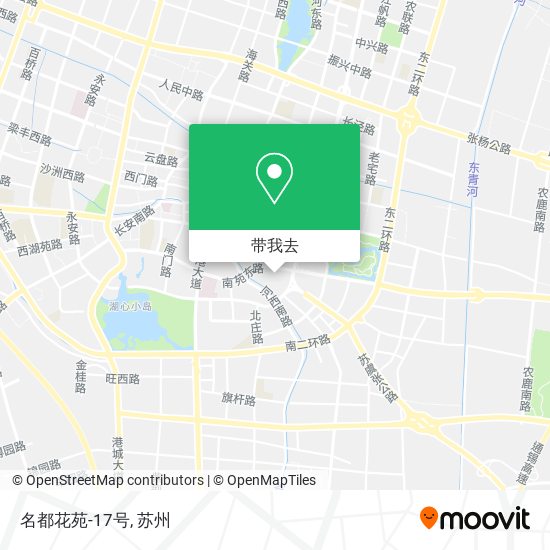 名都花苑-17号地图