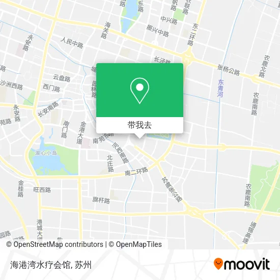 海港湾水疗会馆地图