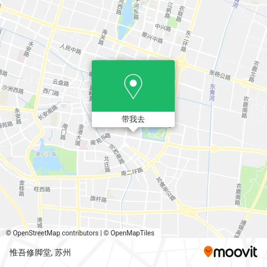 惟吾修脚堂地图