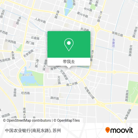中国农业银行(南苑东路)地图