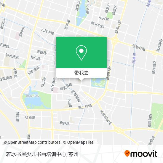 若冰书屋少儿书画培训中心地图