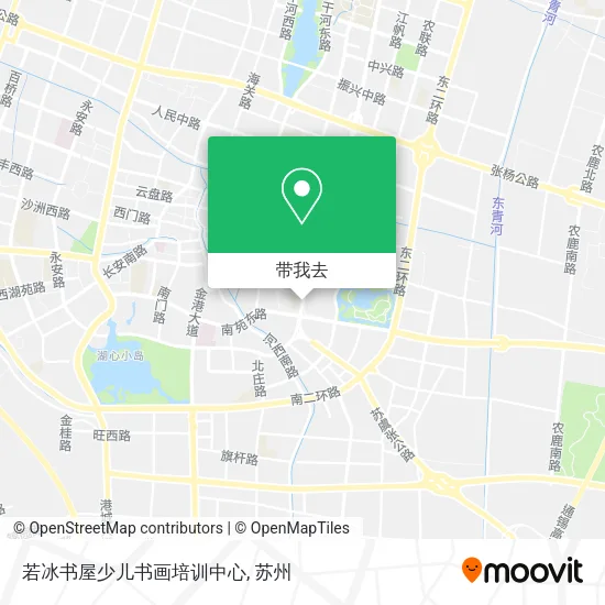 若冰书屋少儿书画培训中心地图