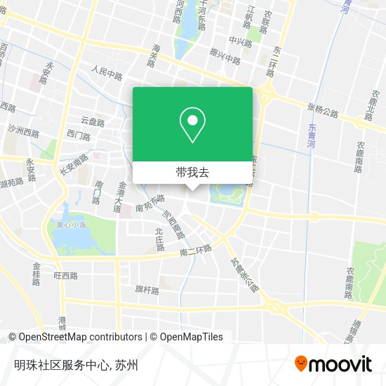 明珠社区服务中心地图