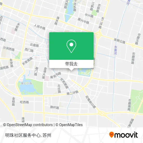 明珠社区服务中心地图