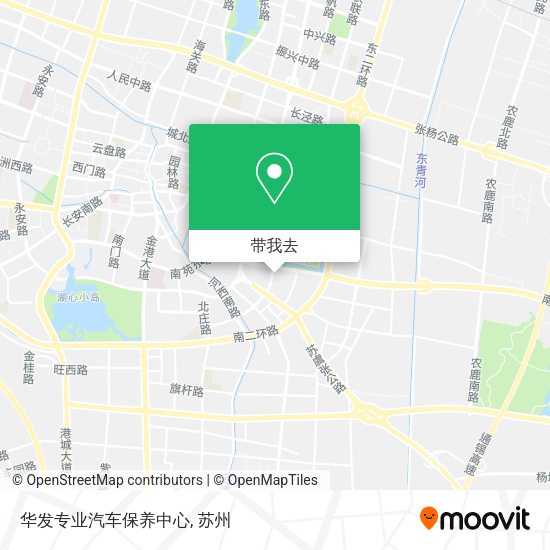 华发专业汽车保养中心地图