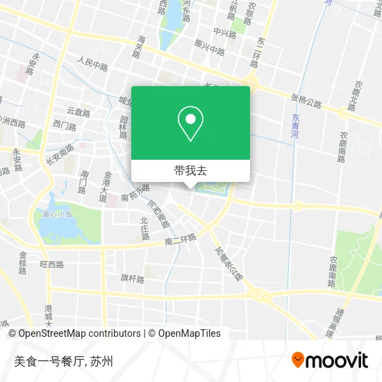 美食一号餐厅地图