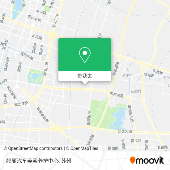 靓丽汽车美容养护中心地图