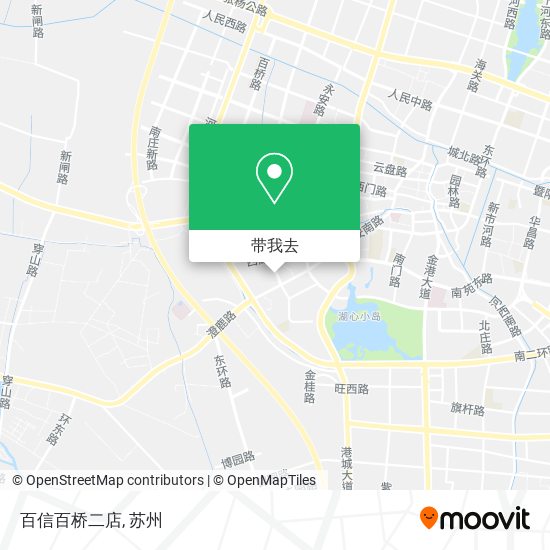 百信百桥二店地图