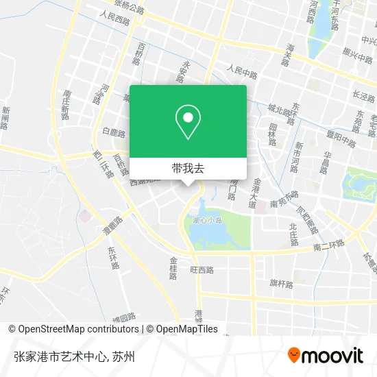 张家港市艺术中心地图