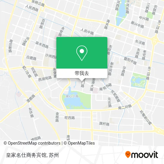 皇家名仕商务宾馆地图