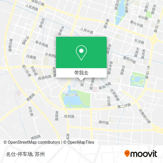 名仕-停车场地图