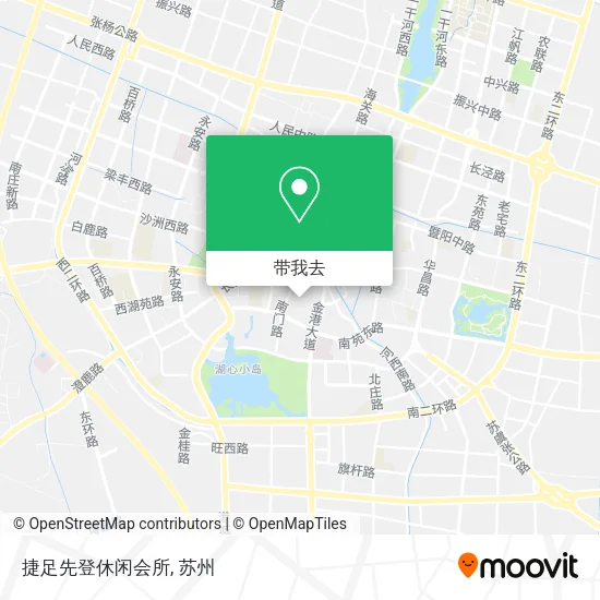 捷足先登休闲会所地图