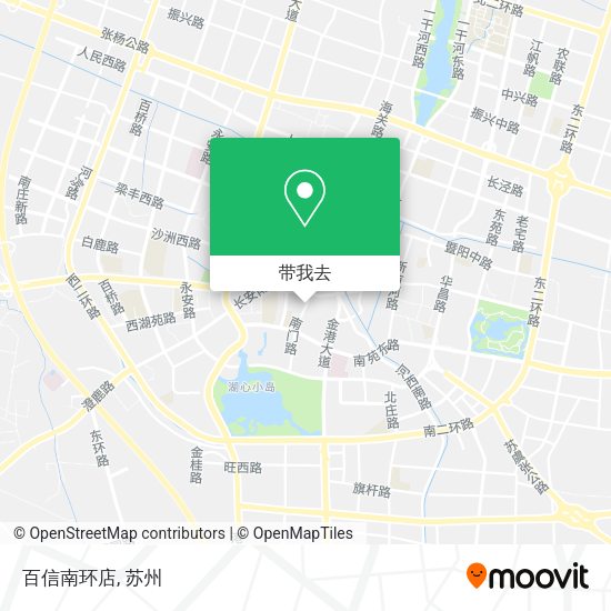 百信南环店地图