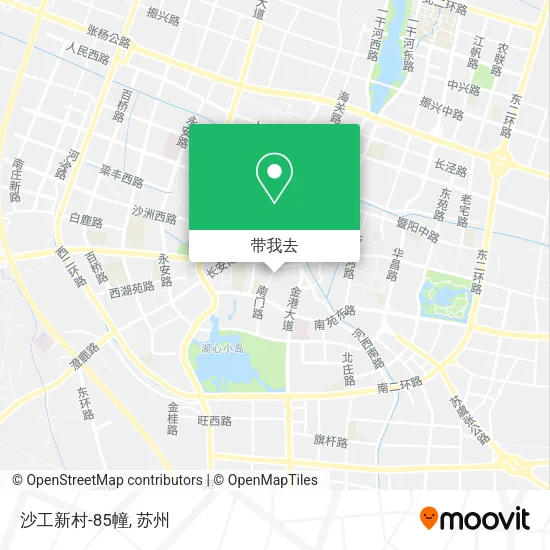 沙工新村-85幢地图