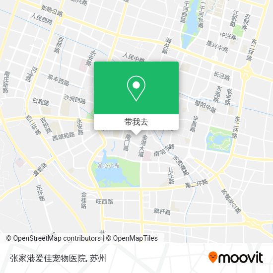 张家港爱佳宠物医院地图
