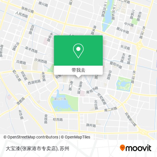 大宝漆(张家港市专卖店)地图