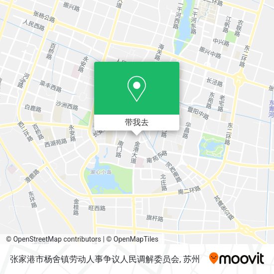 张家港市杨舍镇劳动人事争议人民调解委员会地图